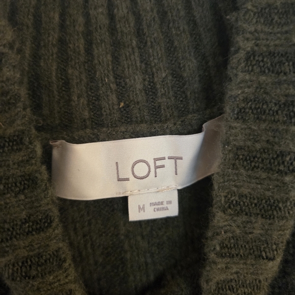 Loft turtleneck sweater dress - size Medium - Picture 3 of 4